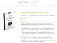 Tablet Screenshot of fletcherandcompany.net